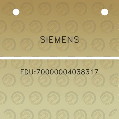 siemens-fdu70000004038317