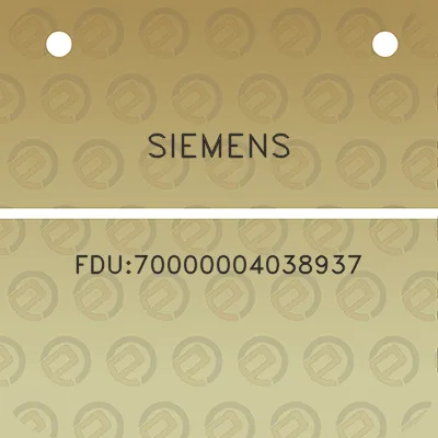 siemens-fdu70000004038937