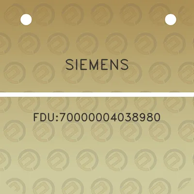 siemens-fdu70000004038980