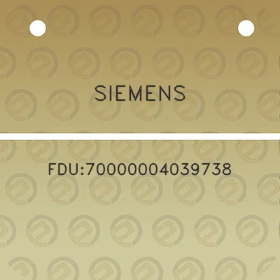 siemens-fdu70000004039738