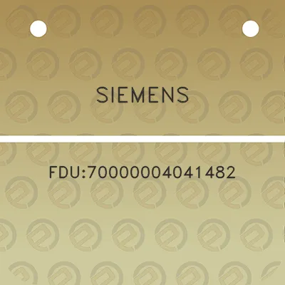 siemens-fdu70000004041482