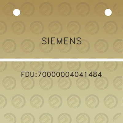 siemens-fdu70000004041484