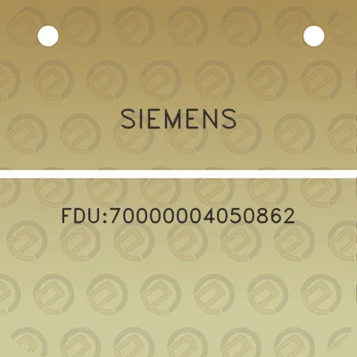 siemens-fdu70000004050862