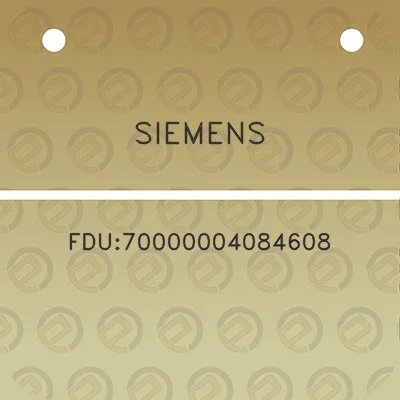 siemens-fdu70000004084608