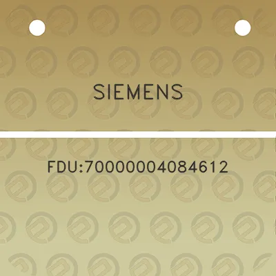 siemens-fdu70000004084612