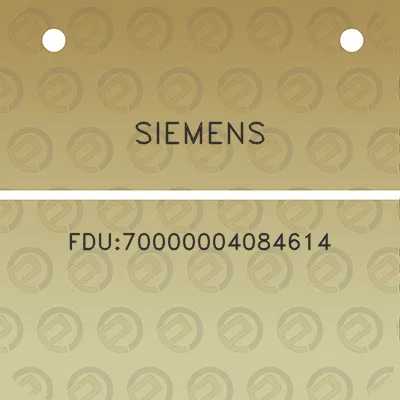 siemens-fdu70000004084614