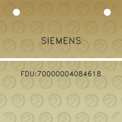 siemens-fdu70000004084618