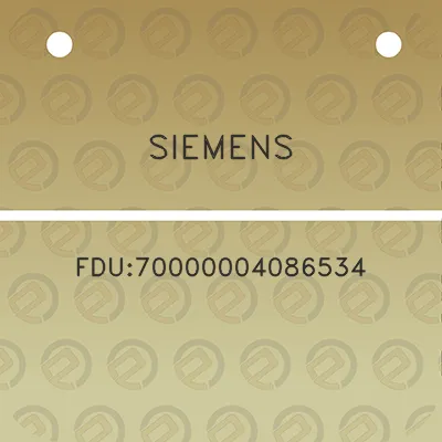 siemens-fdu70000004086534