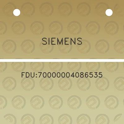 siemens-fdu70000004086535