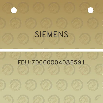 siemens-fdu70000004086591