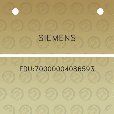 siemens-fdu70000004086593