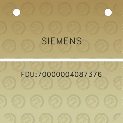 siemens-fdu70000004087376