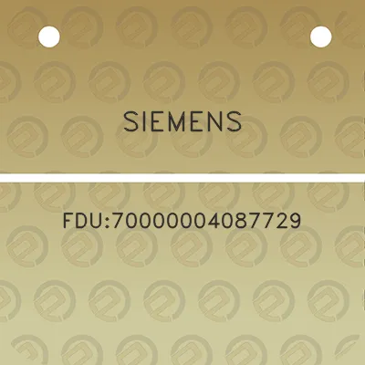 siemens-fdu70000004087729