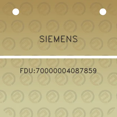 siemens-fdu70000004087859