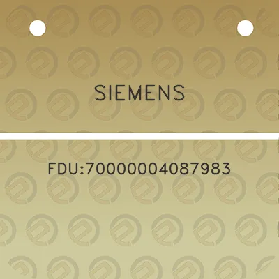 siemens-fdu70000004087983