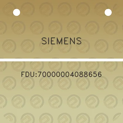 siemens-fdu70000004088656