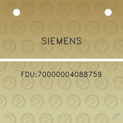 siemens-fdu70000004088759