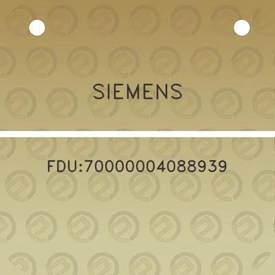 siemens-fdu70000004088939