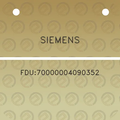 siemens-fdu70000004090352