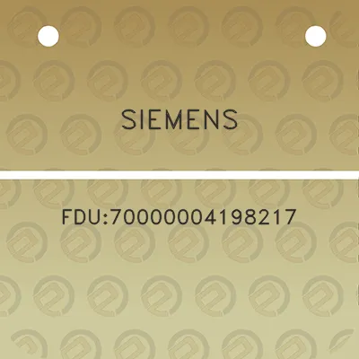 siemens-fdu70000004198217