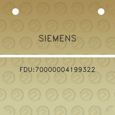 siemens-fdu70000004199322