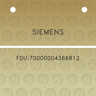 siemens-fdu70000004366812