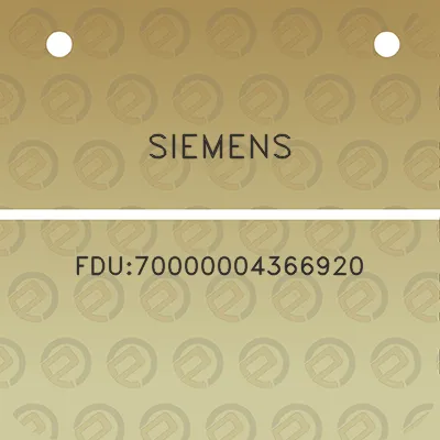 siemens-fdu70000004366920