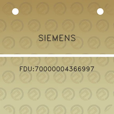 siemens-fdu70000004366997