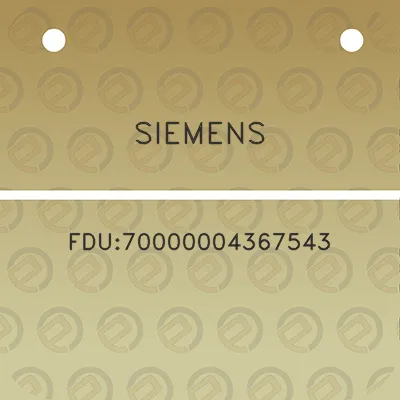 siemens-fdu70000004367543