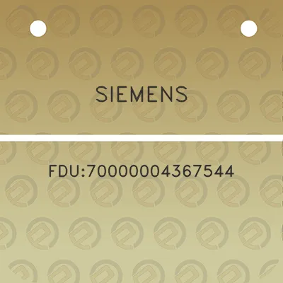 siemens-fdu70000004367544