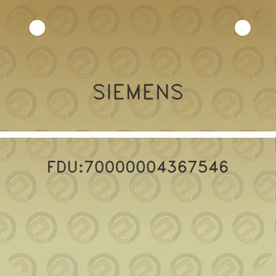 siemens-fdu70000004367546