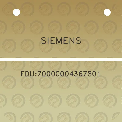 siemens-fdu70000004367801