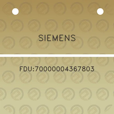 siemens-fdu70000004367803