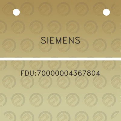 siemens-fdu70000004367804