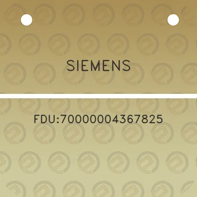 siemens-fdu70000004367825