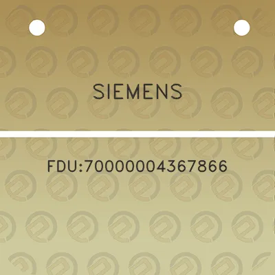 siemens-fdu70000004367866