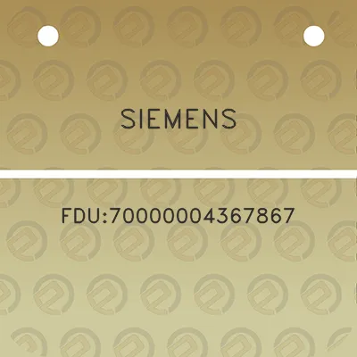 siemens-fdu70000004367867