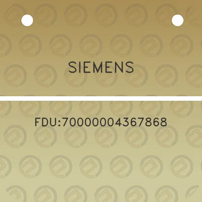 siemens-fdu70000004367868