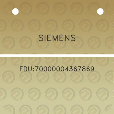 siemens-fdu70000004367869