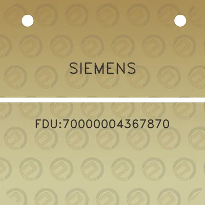 siemens-fdu70000004367870