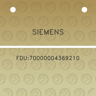 siemens-fdu70000004369210