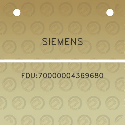 siemens-fdu70000004369680