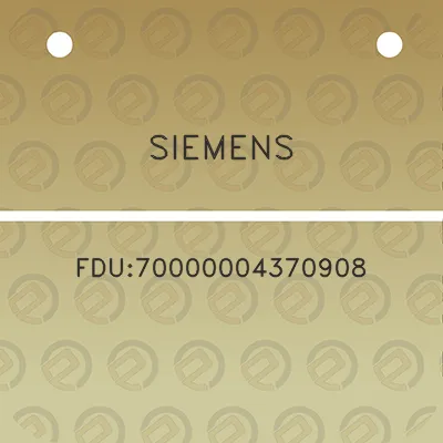 siemens-fdu70000004370908