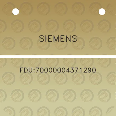 siemens-fdu70000004371290