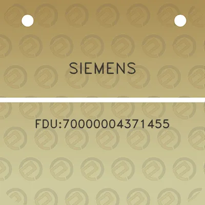 siemens-fdu70000004371455