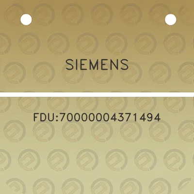 siemens-fdu70000004371494