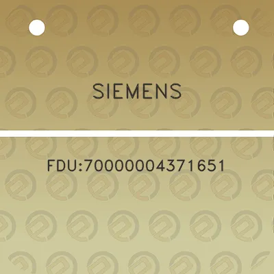 siemens-fdu70000004371651