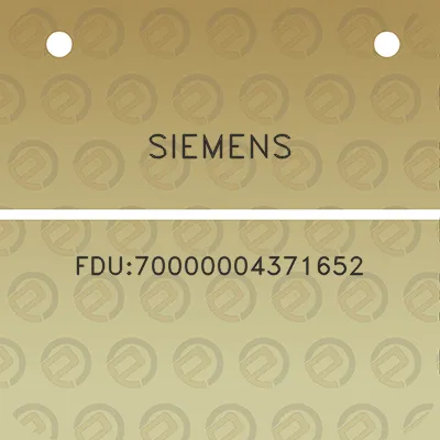 siemens-fdu70000004371652