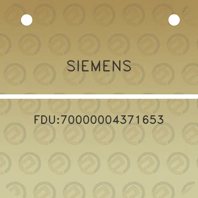 siemens-fdu70000004371653