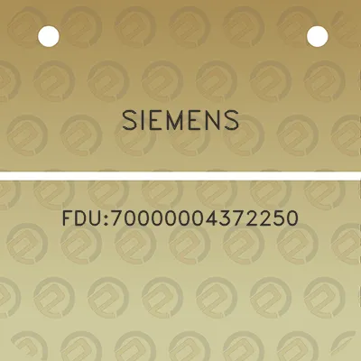 siemens-fdu70000004372250